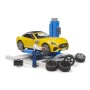 Bruder Service auto cu decapotabila sport Bruder - 3